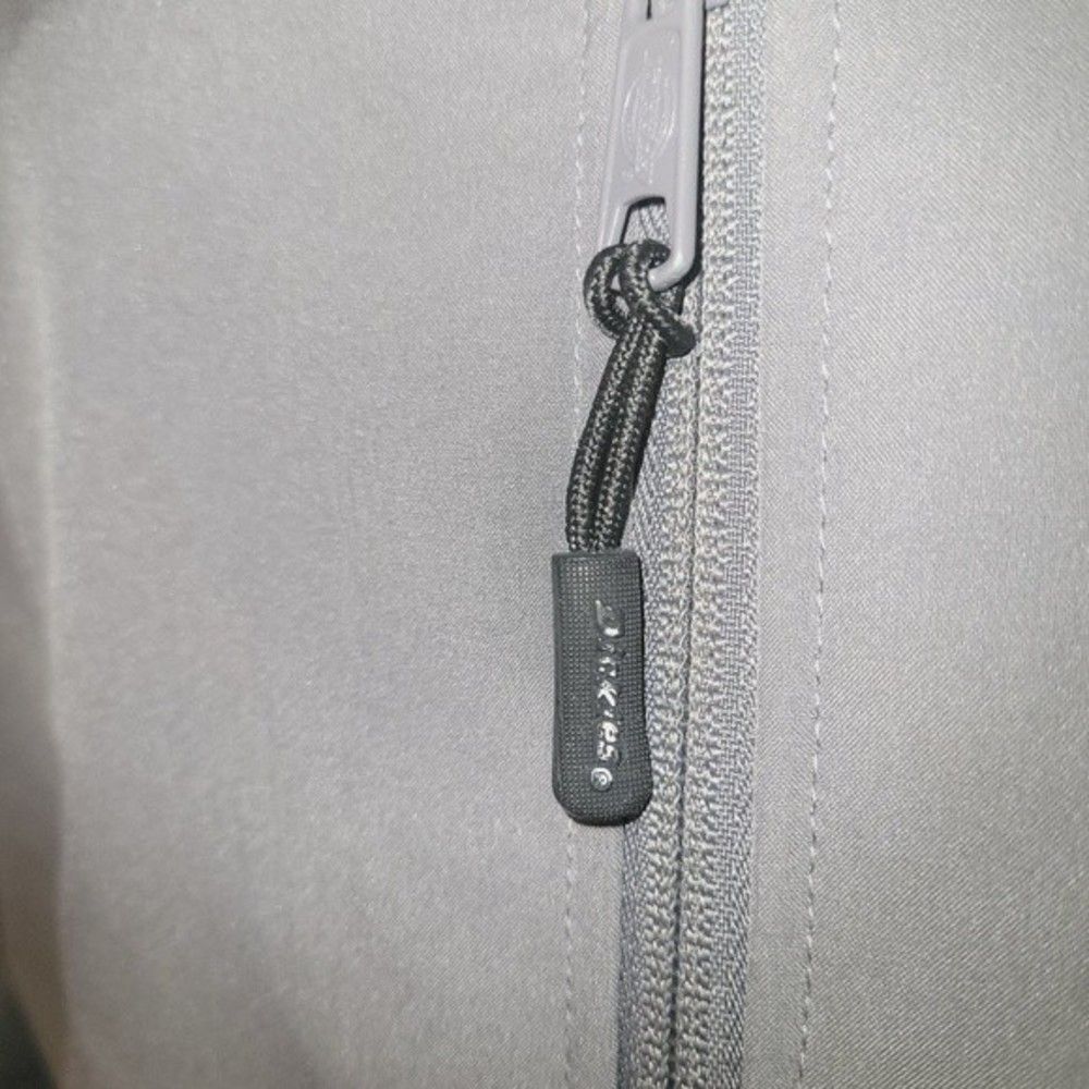 Dickies Jacket Grey Black Zip Front Shell Small W… - image 2